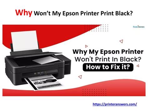 Why Won't My Epson Printer Print in Black When a Colour Cartridge is Empty? And How Does Inkjet Technology Affect Print Quality in Such Scenarios?